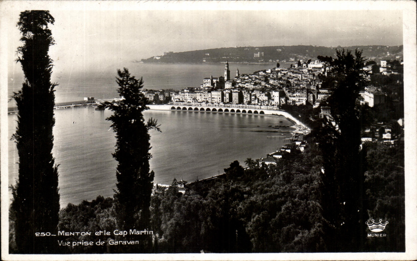 CPA Menton and the Cape Martin vuz Taken of Garavan