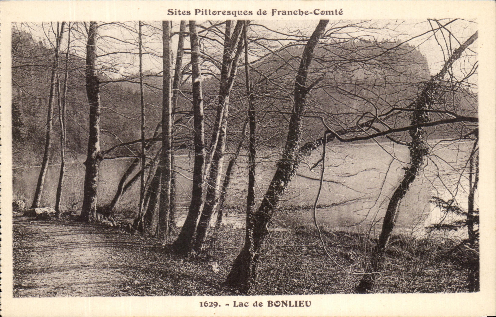 Frank CPA Pittoresques De Sites Count Lac De Bonlieu