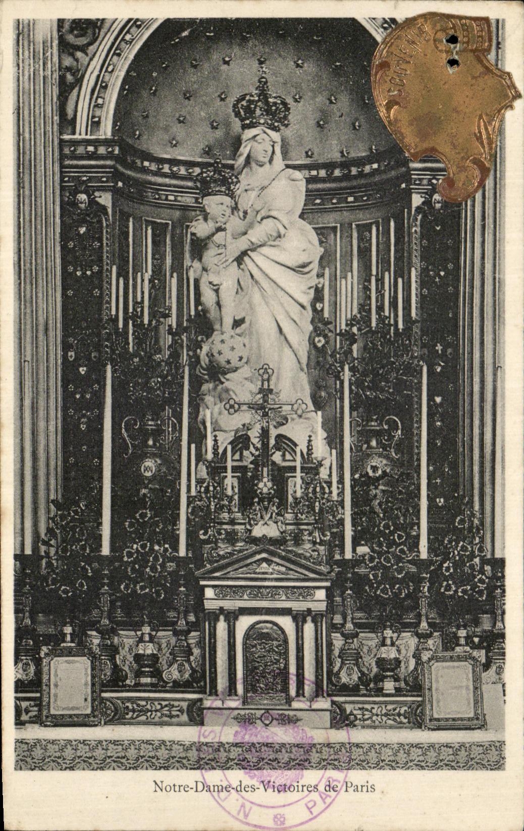 CPA Notre Dame Of Victoires De Paris