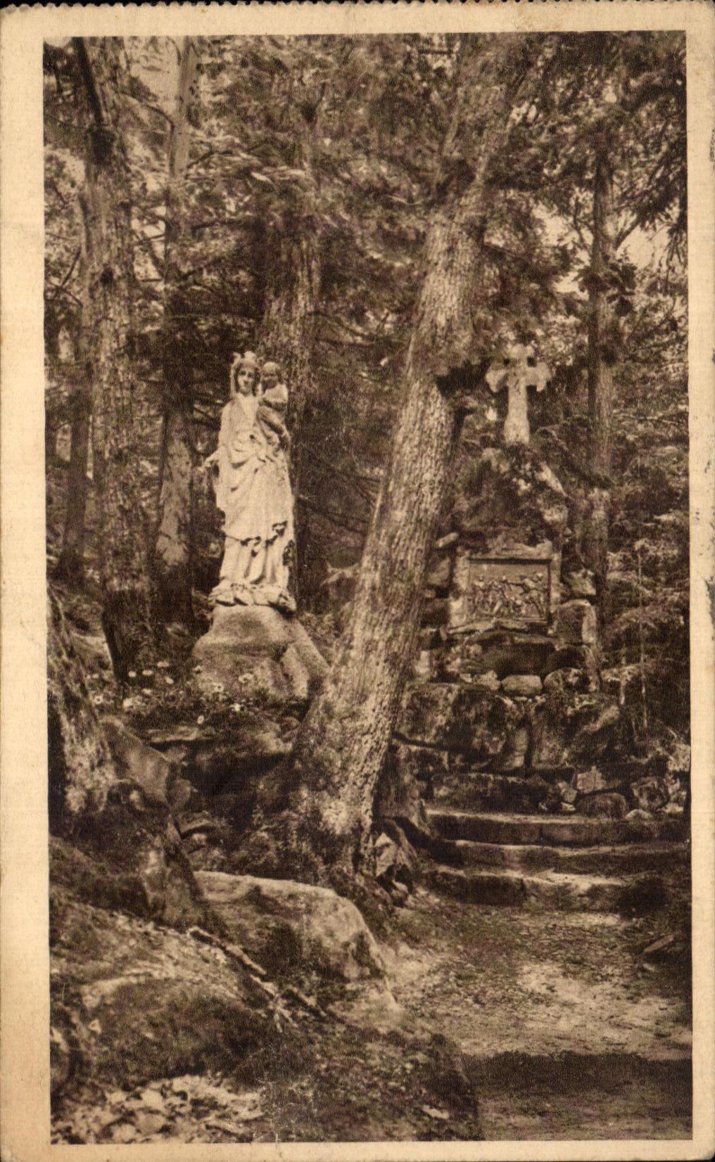 CPA Abbey of Pierre Who Transfers