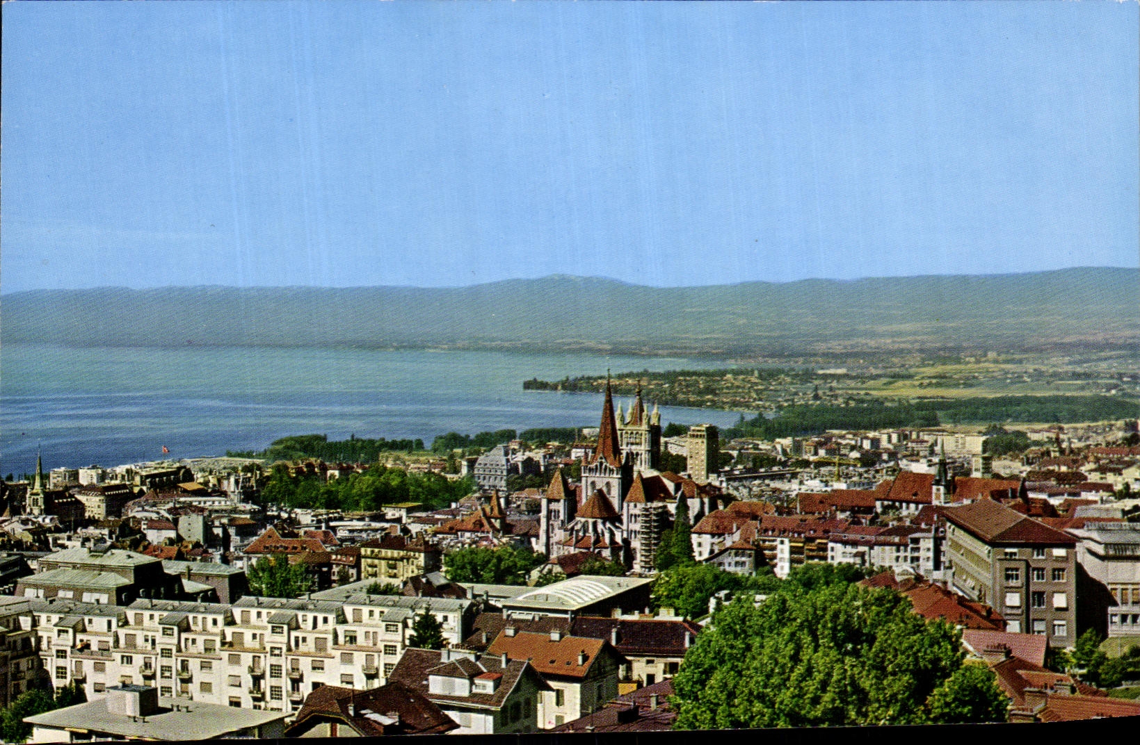 CPA Lausanne vue Generalle