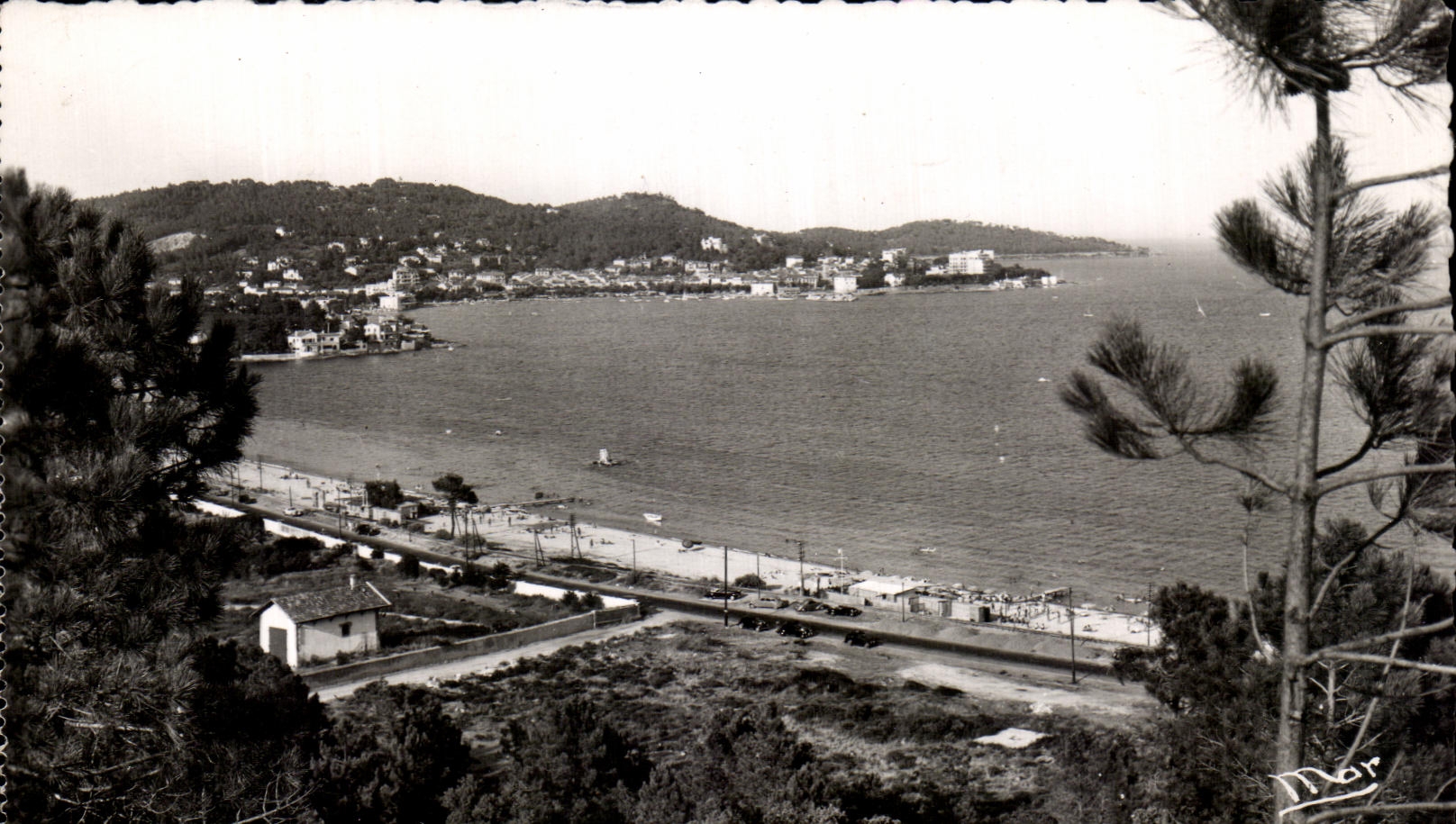 CPA Sainte Maxime Sur Mer Vue Generale