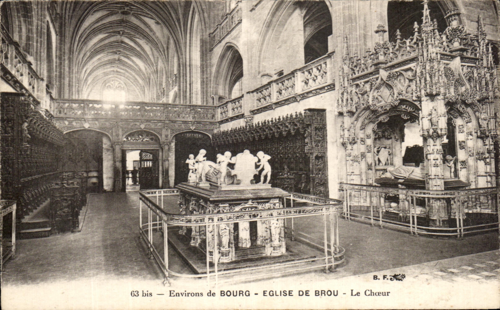 CPA Surroundings of Borough Eglise De Husks Chorus