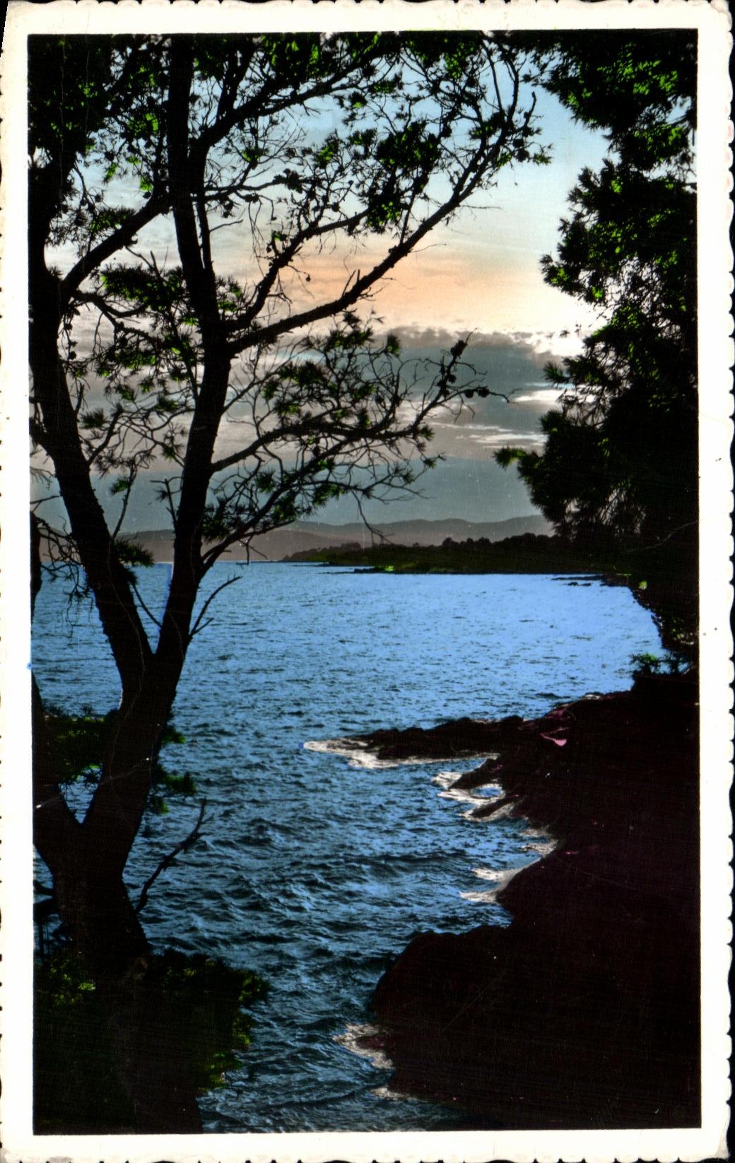 CPA la dimension del azul de Crespuscule