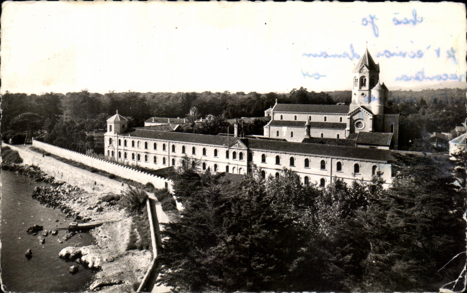 CPA Island St Honorat the Cannes Monastery