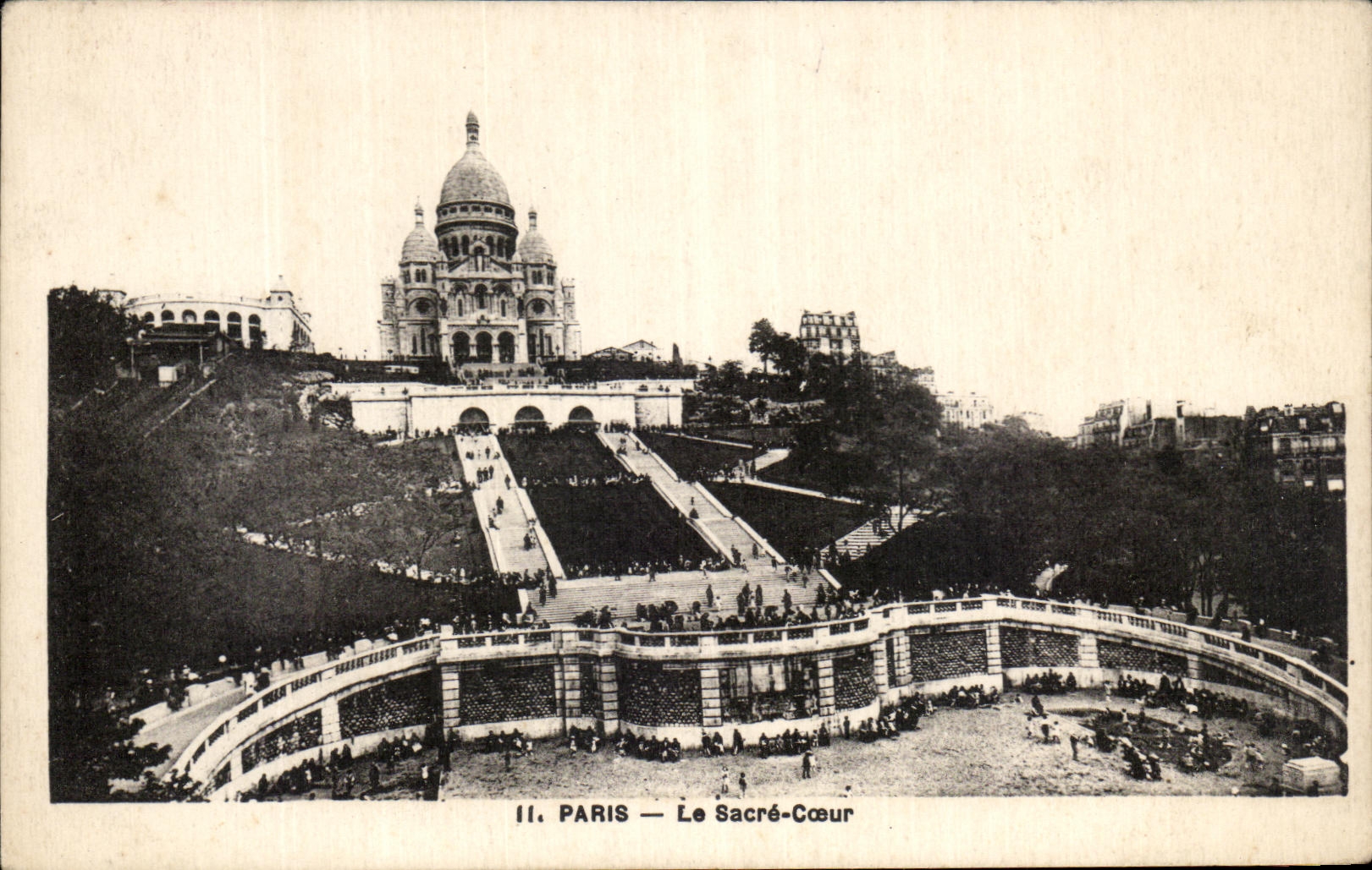 CPA Paris the Sacring Montmartre Heart