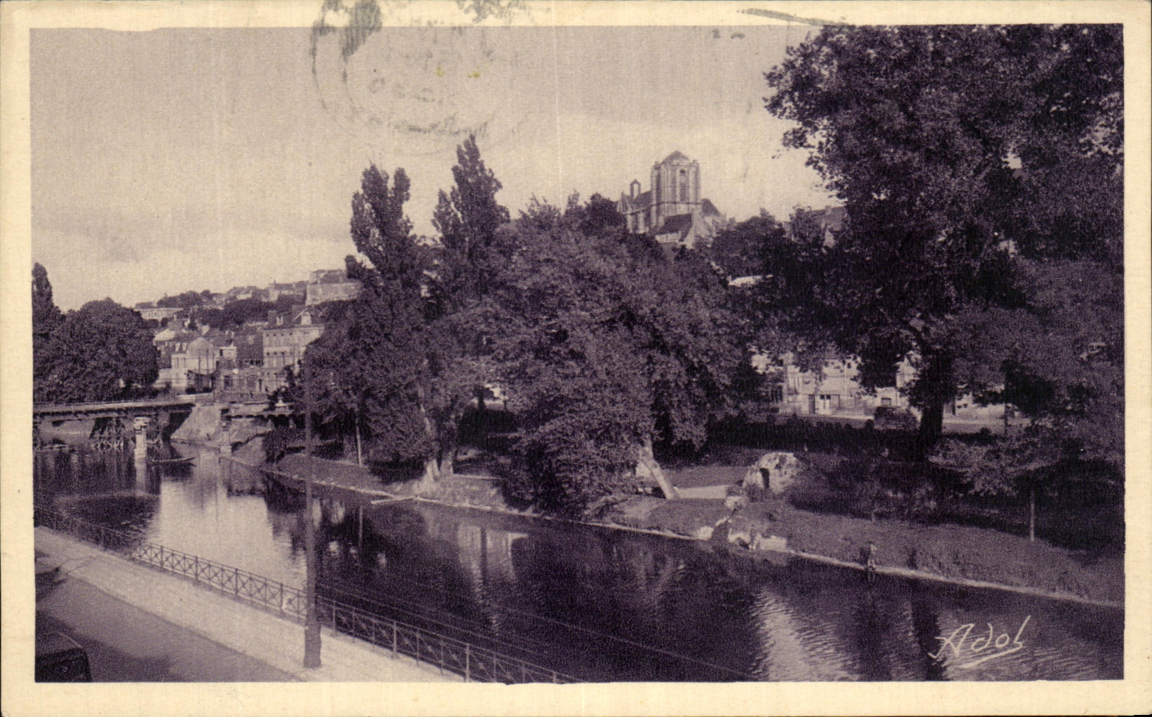 CPA Mans the Sarthe and Quays