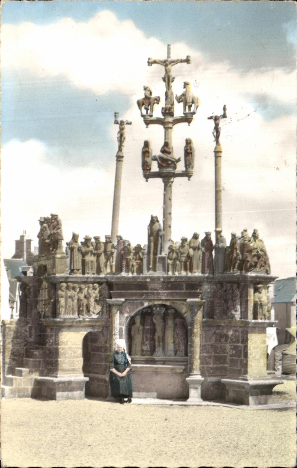 CPA Brest Le Calvaire de Plougastel