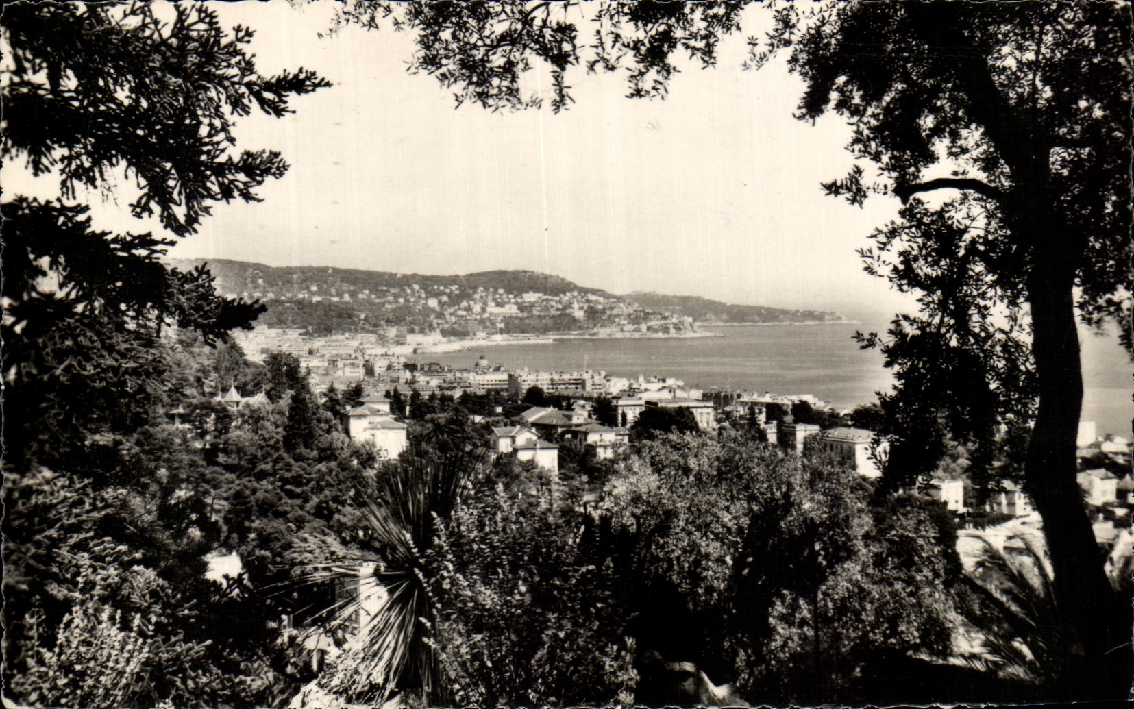 Niza de CPA vista tomado de Bellet