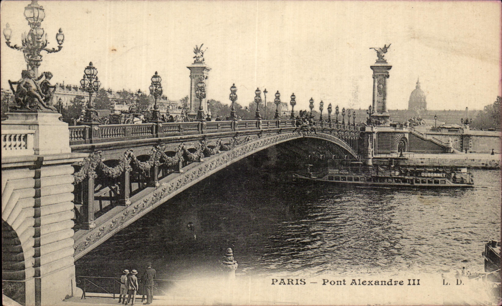 CPA Paris Bridge Alexandre III
