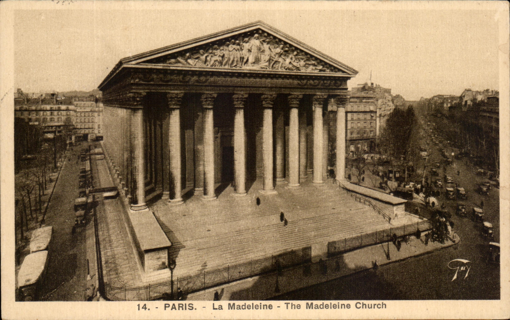 CPA Paris the Madeleine