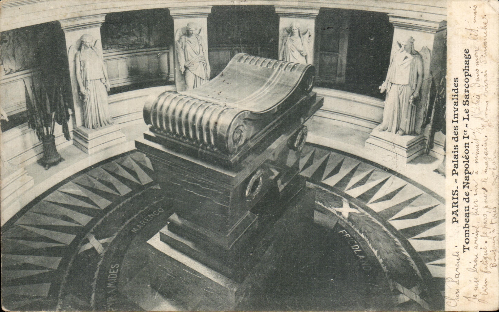 CPA Paris Tomb of Napoleon the 1st Sarcophagus