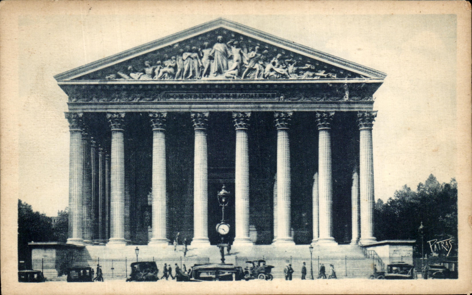 CPA Paris Church of the Madeleine