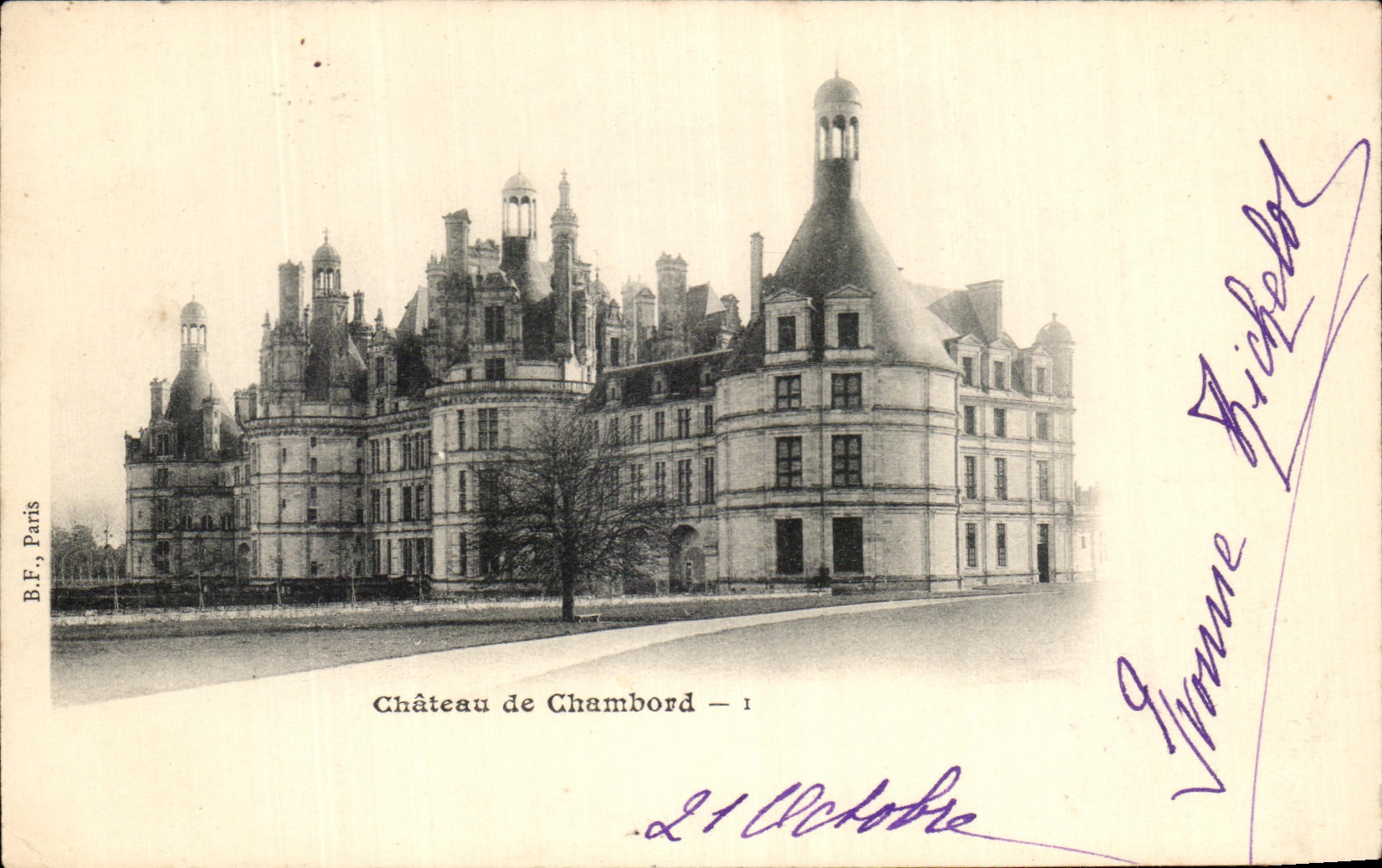 CPA Chateau De Chambord