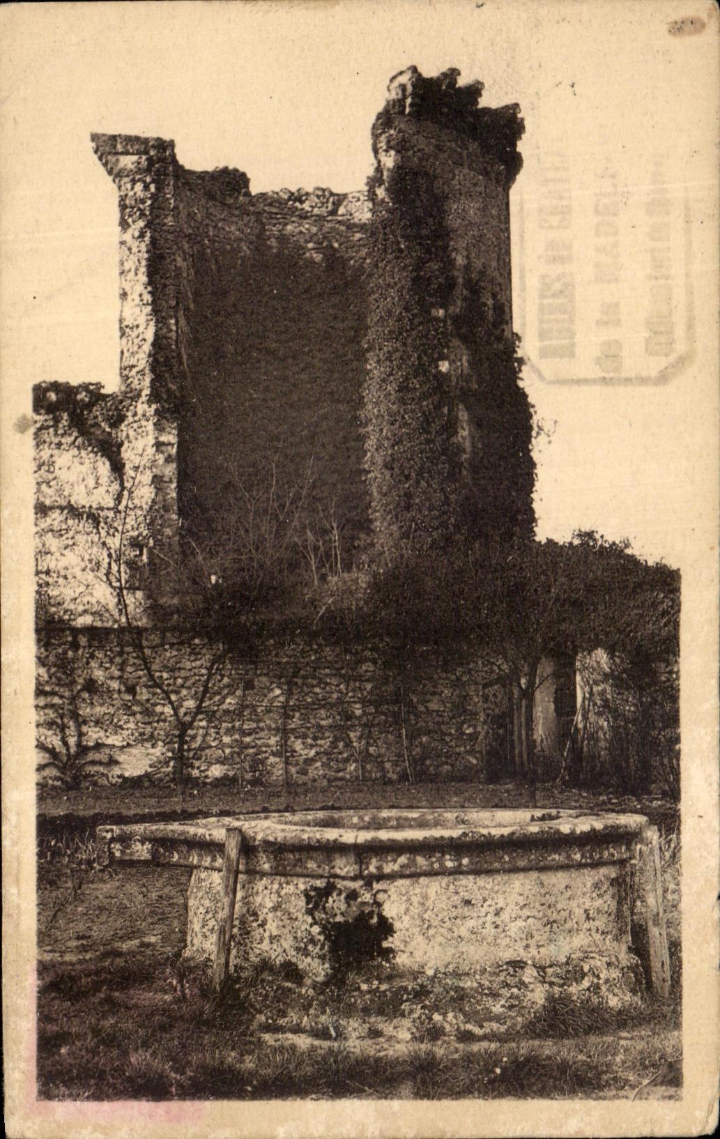 Castillo de Chevreuse del Vallee de Chevreuse de CPA de la Madeleine