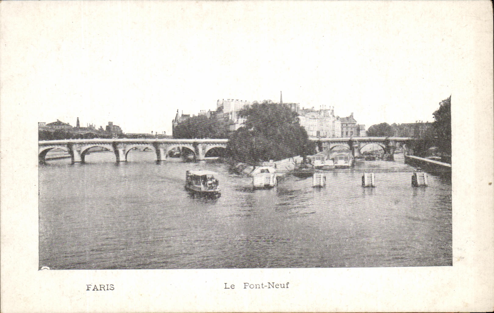 CPA Paris the New Bridge