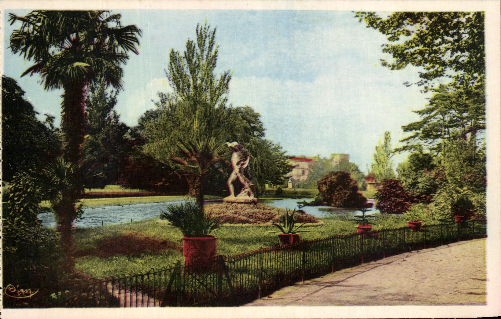 CPA Montelimar the Public garden