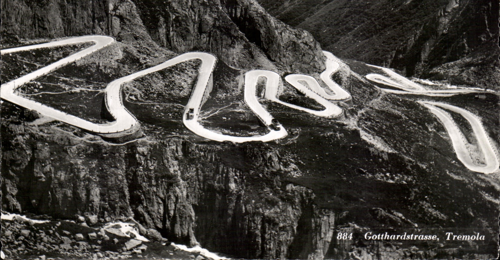 CPSM Gotthardstrasse Tremola