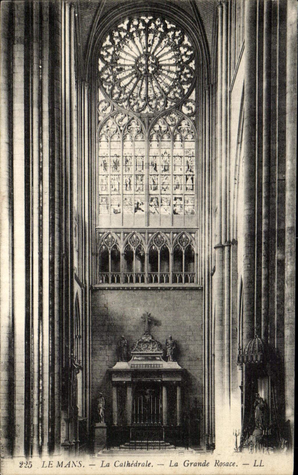 CPA Mans the Cathedral the Large Rosette