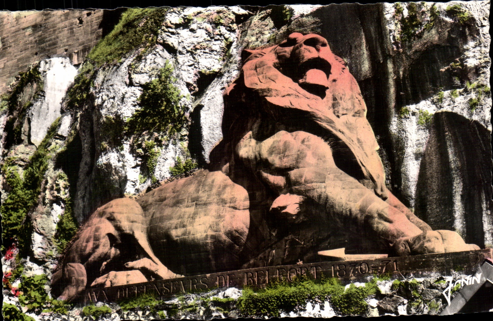 CPA the Belfort Lion