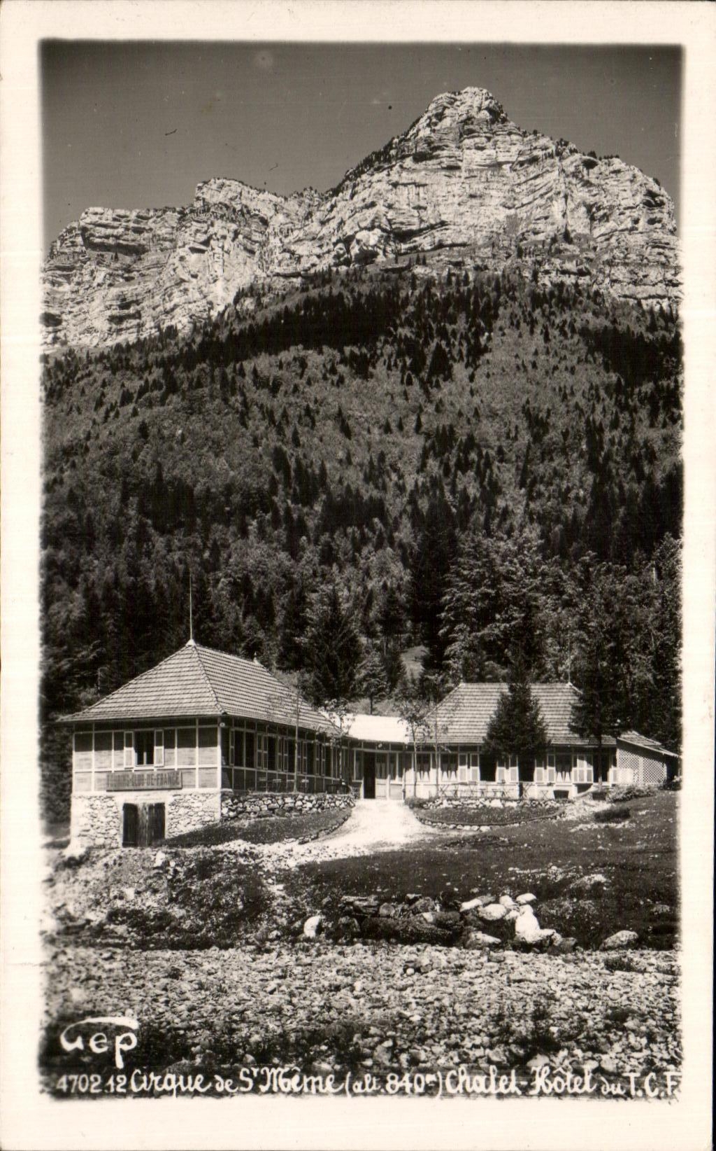 CPA Circus of St Same Country cottage hotel of the TCF