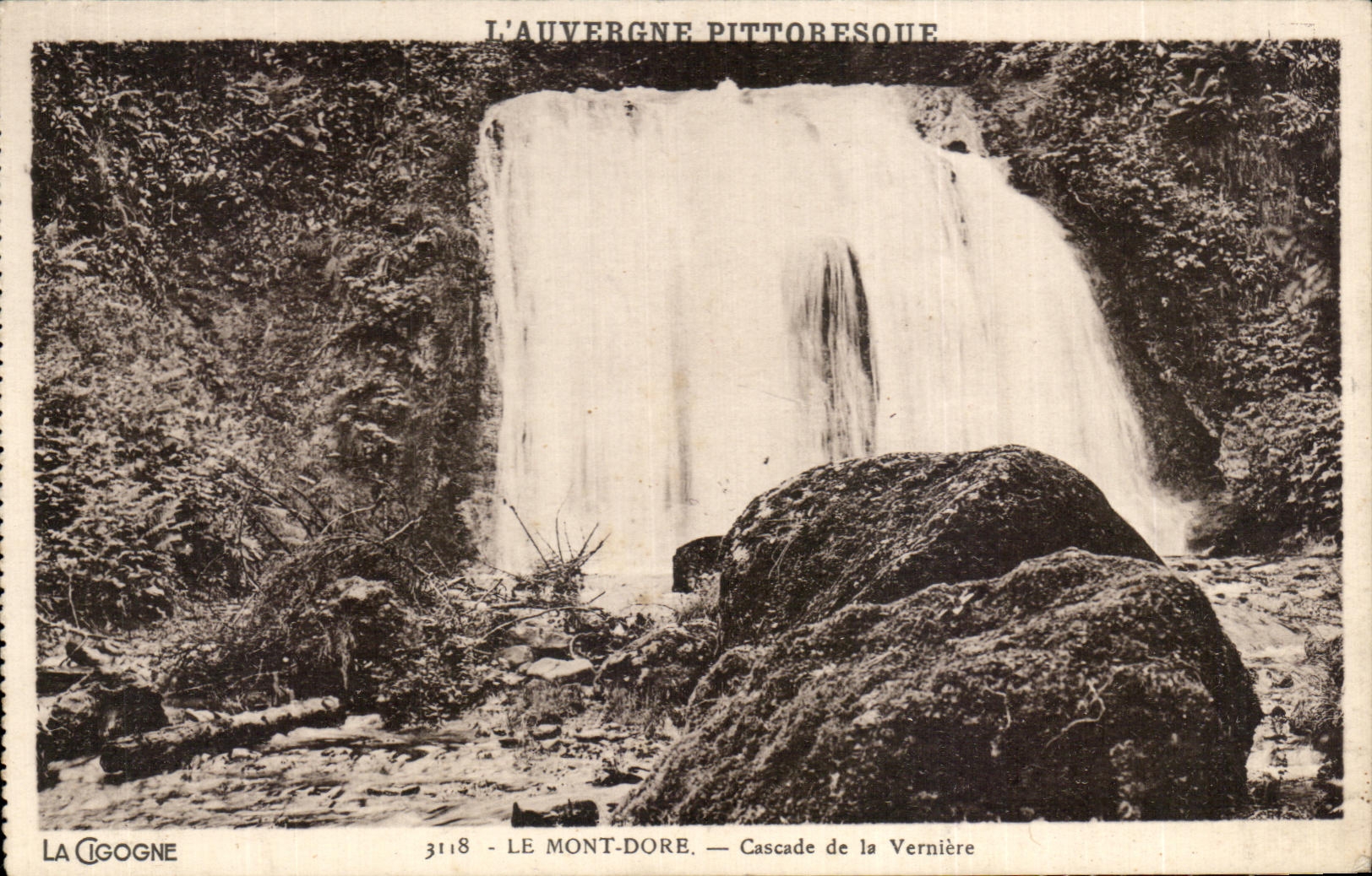 CPA the Mount Gilds Cascade of Verniere