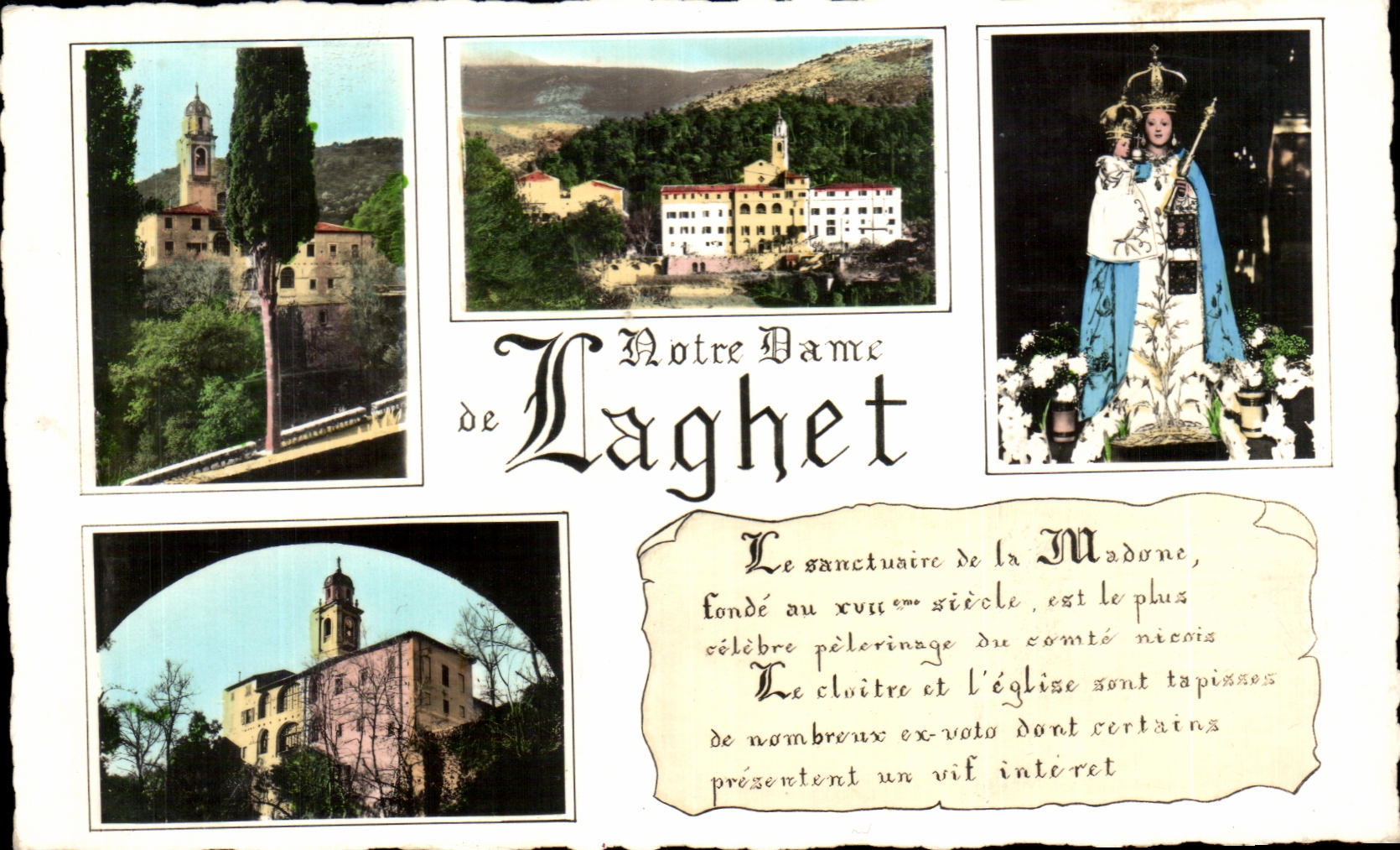 Santuario Notre Dame De Laghet de CPA