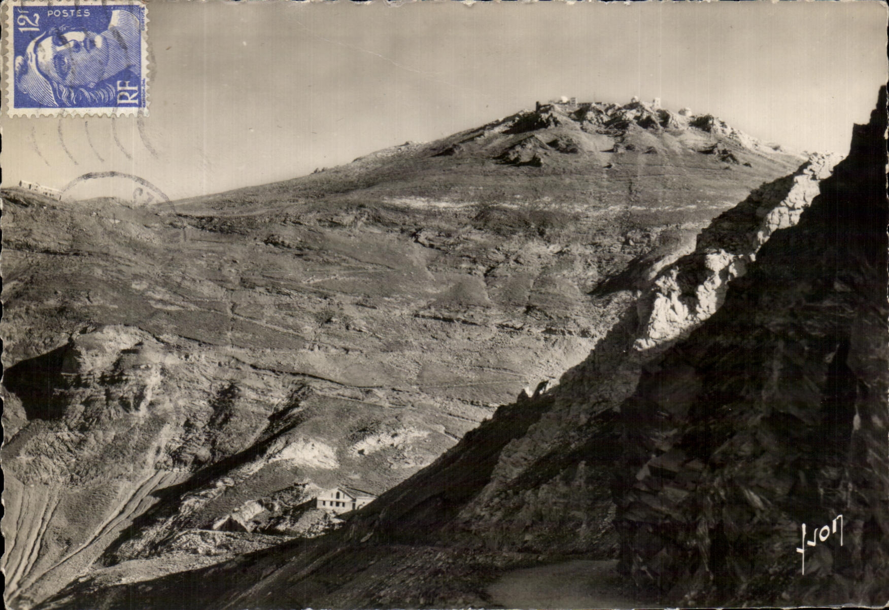 CPA Tourmalet Peak of the South of Bigorre Sancourt Small lakes and the Observatory