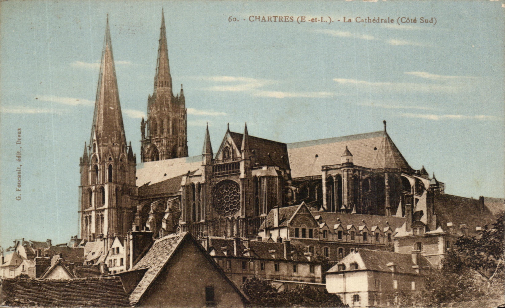 CPA Chartres the Cathedral