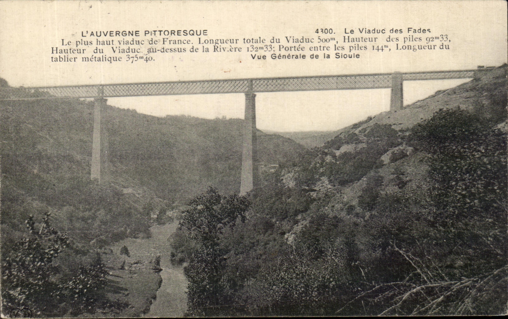 CPA Picturesque Auvergne the Viaduct of the Insipid ones