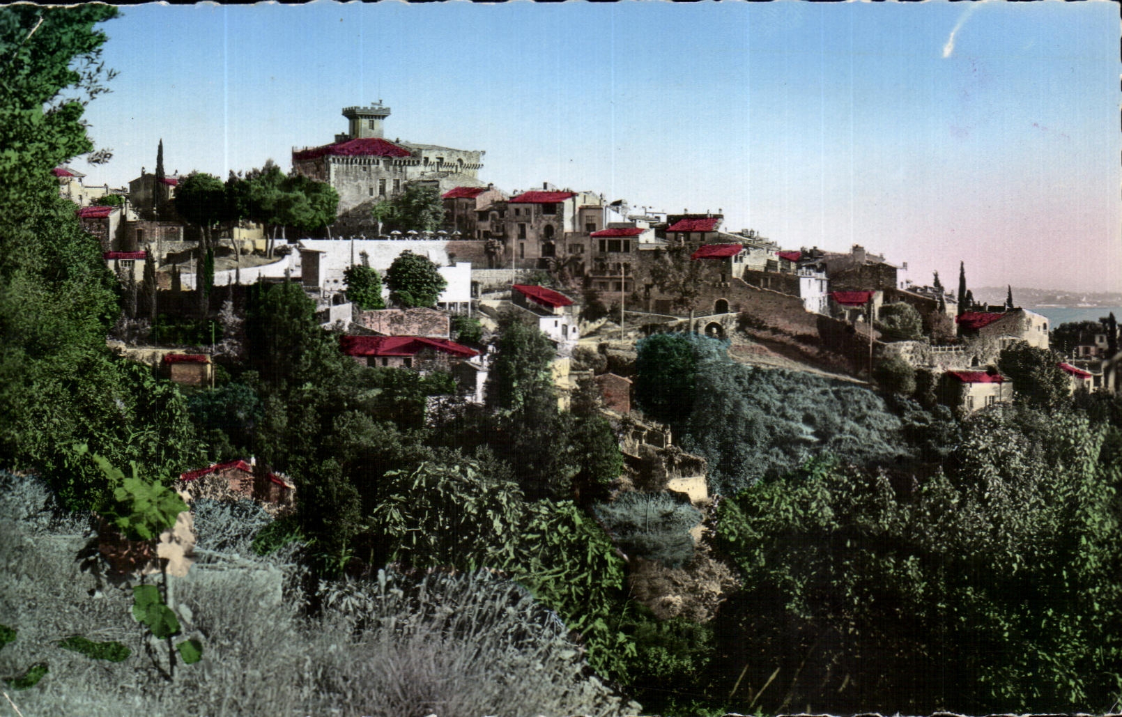 CPSM Cagnes en la opinion del mar