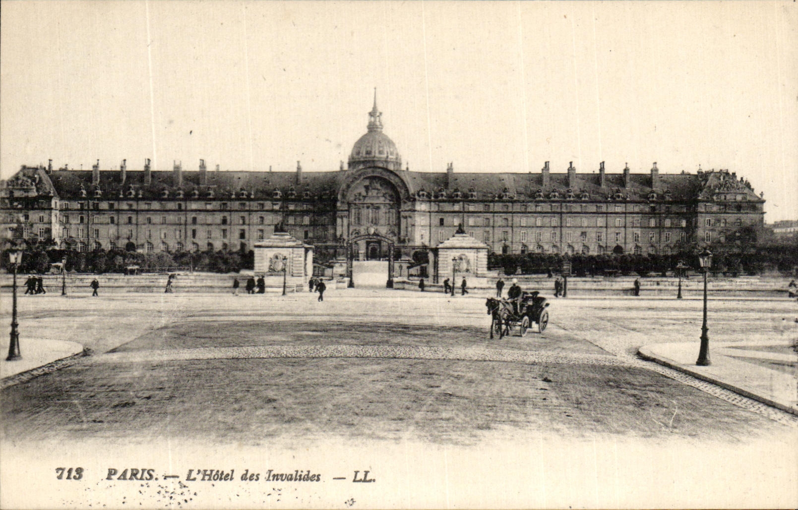 CPA Paris the Hotel Of Invalides