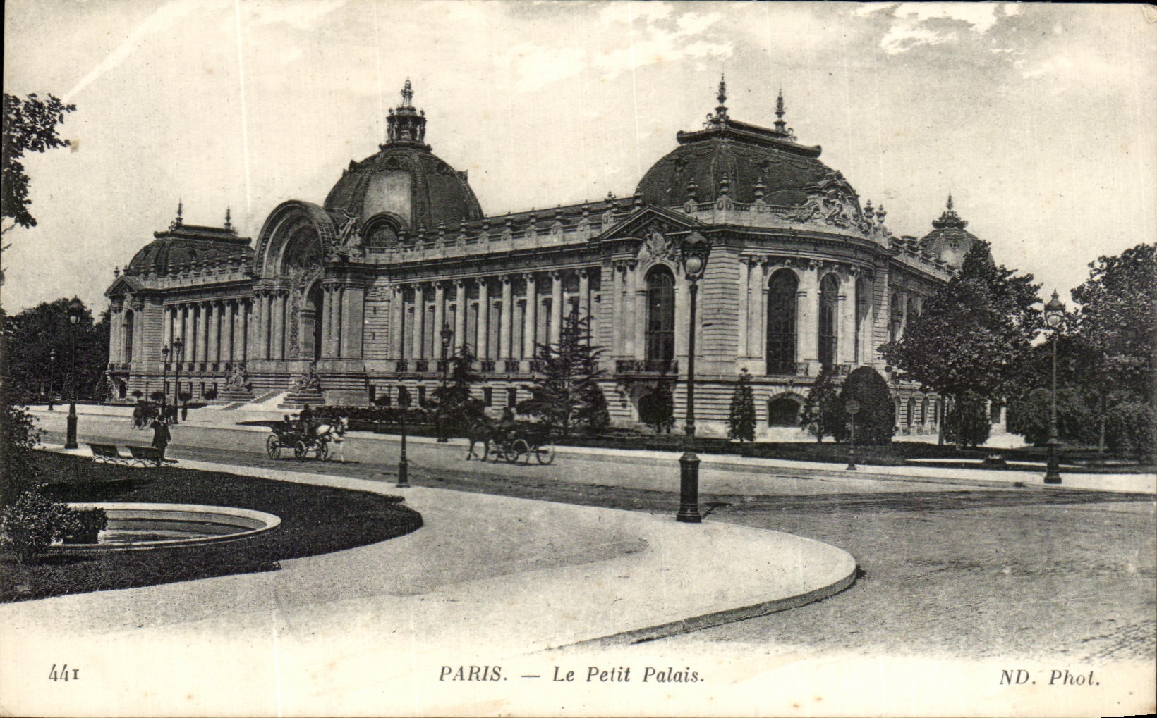 CPA Paris the Petit Palais