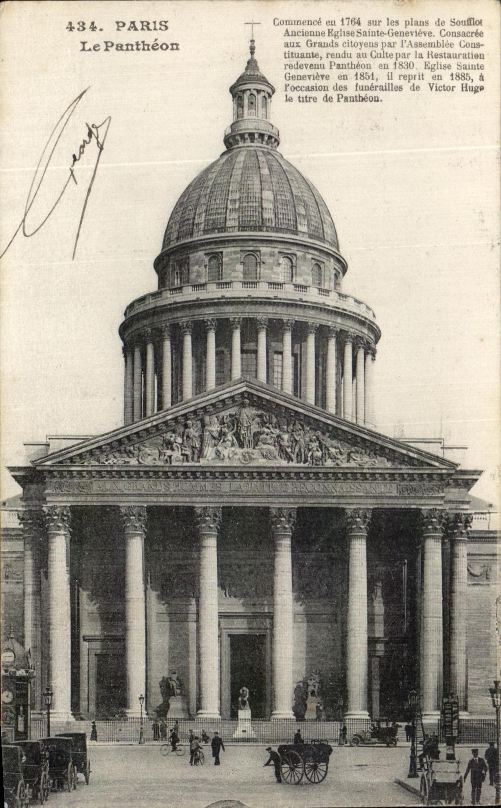 CPA Paris the Pantheon