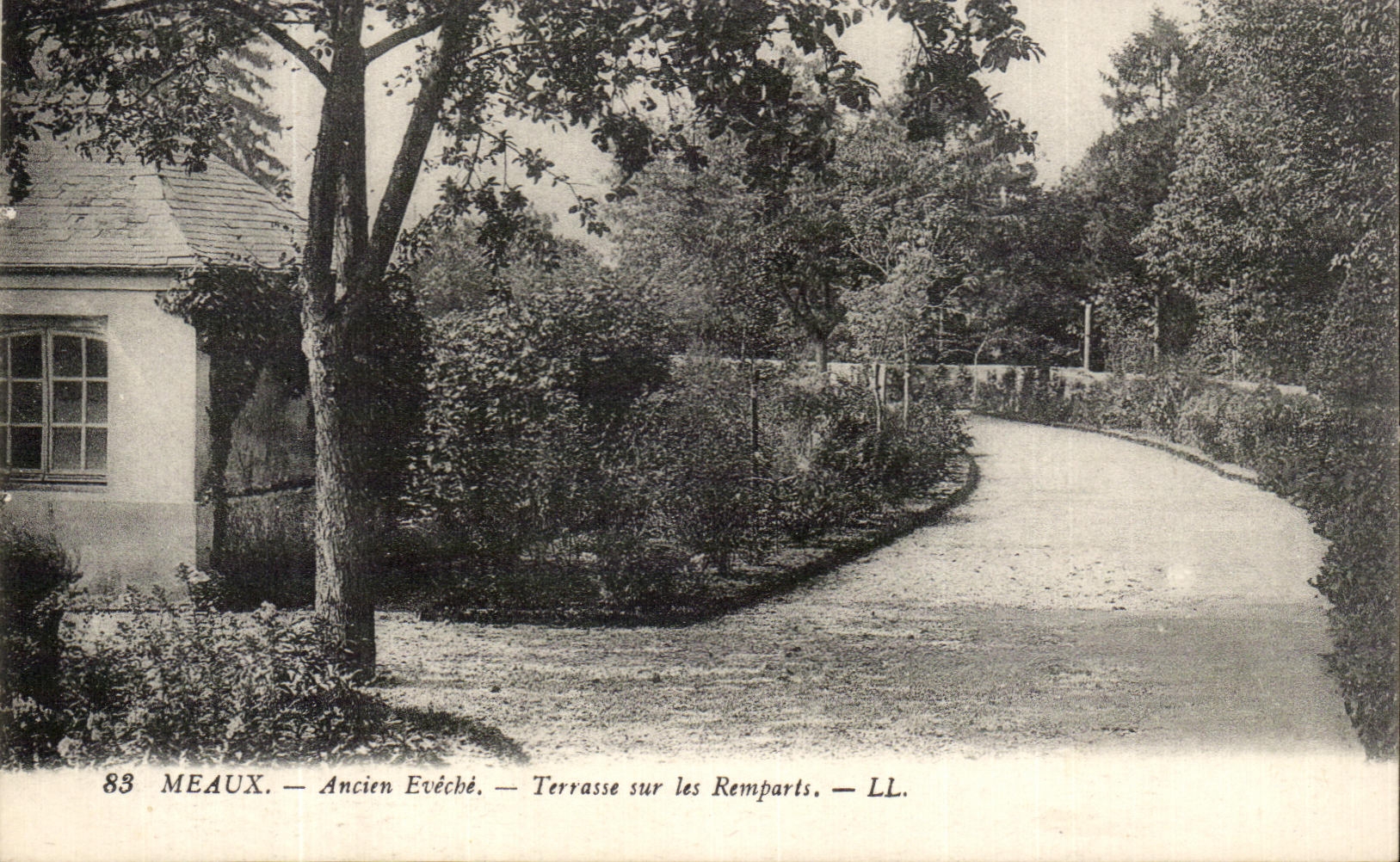 CPA Meaux old Evecbe Terrace On the Walls