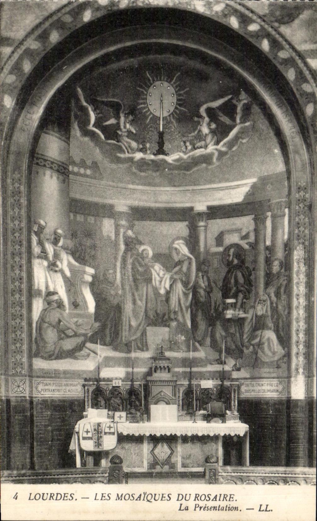 CPA Lourdes Mosaics Of the Rosary Presentation