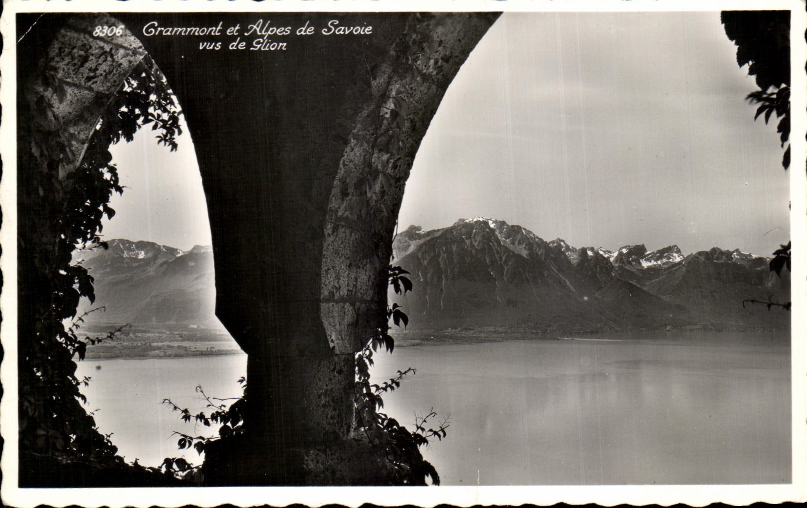 CPA Grammont and the Alps of Savoy seen of Glion