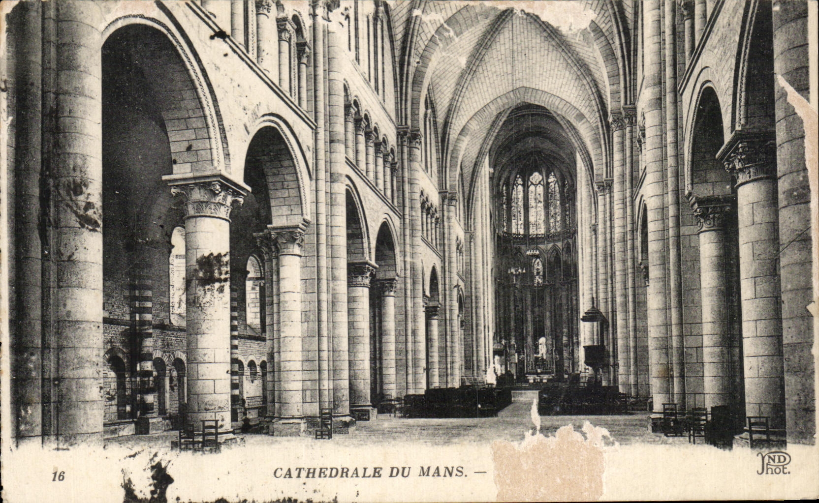 CPA Cathedral Of Mans