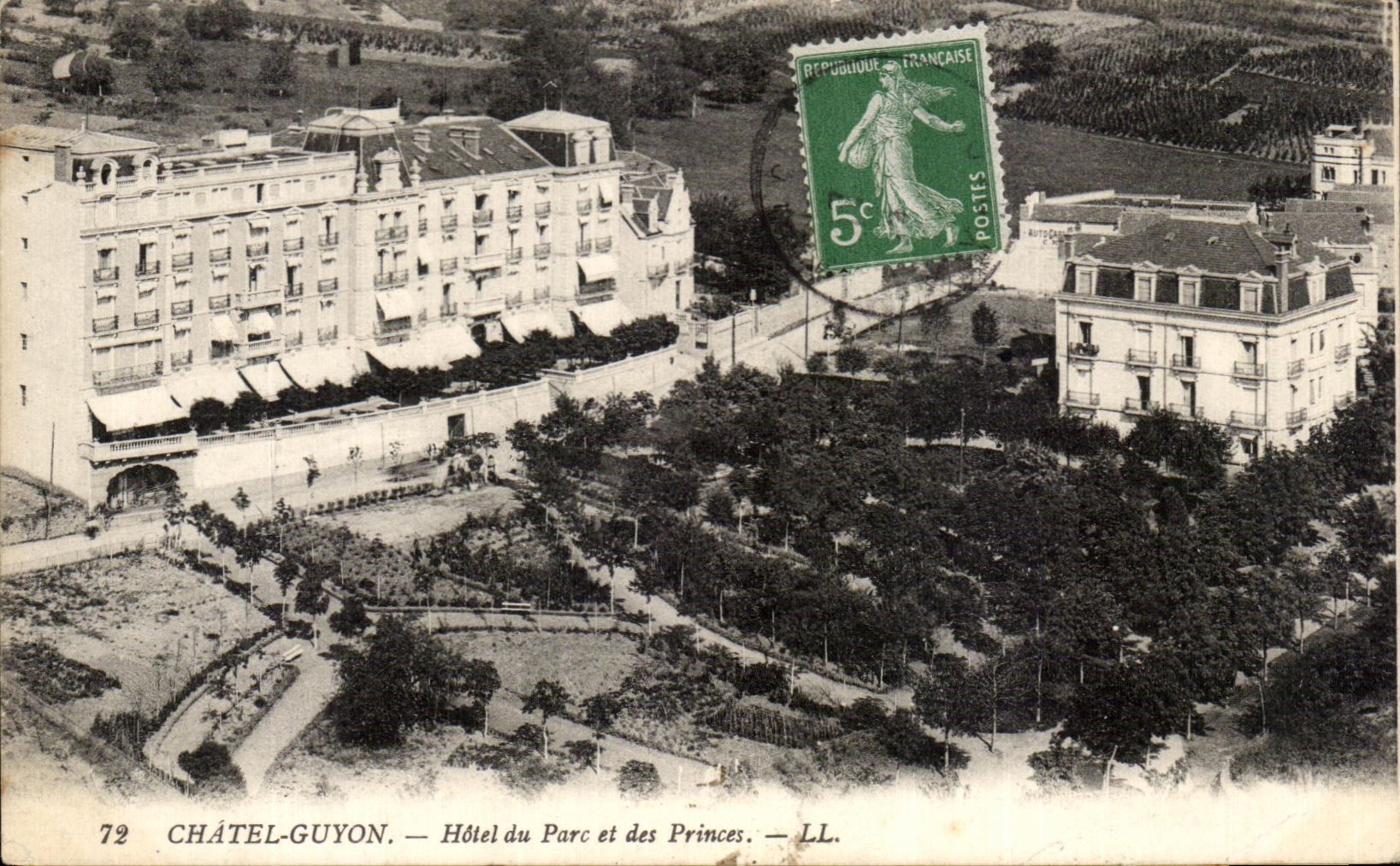 CPA Chatelguyon Hotel of the Park and the Princes