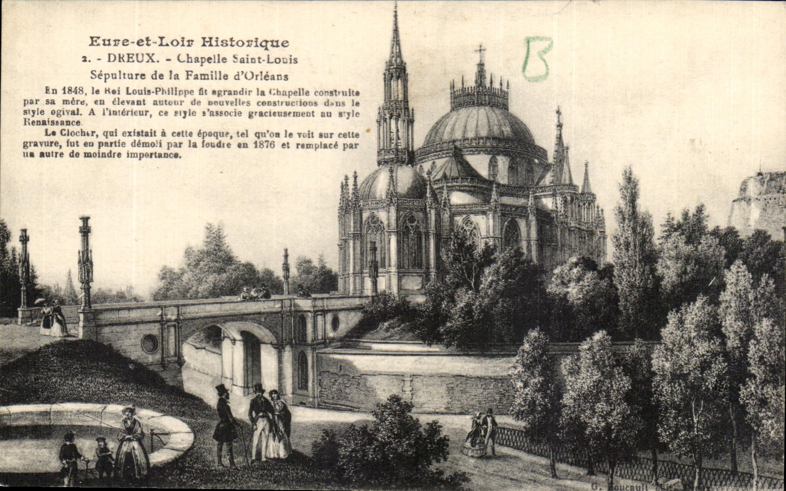 CPA Dreux Chapelle Saint Louis Sepulture de la Famille d'Orleans