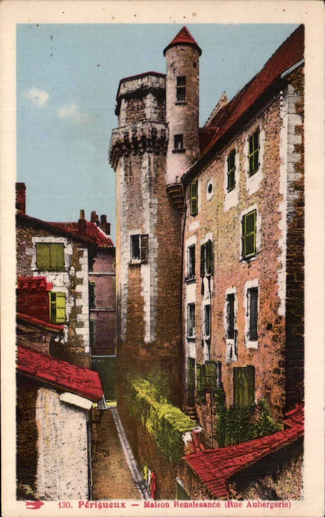 Ruda Aubergerie del renacimiento de la casa de CPA Perigueux