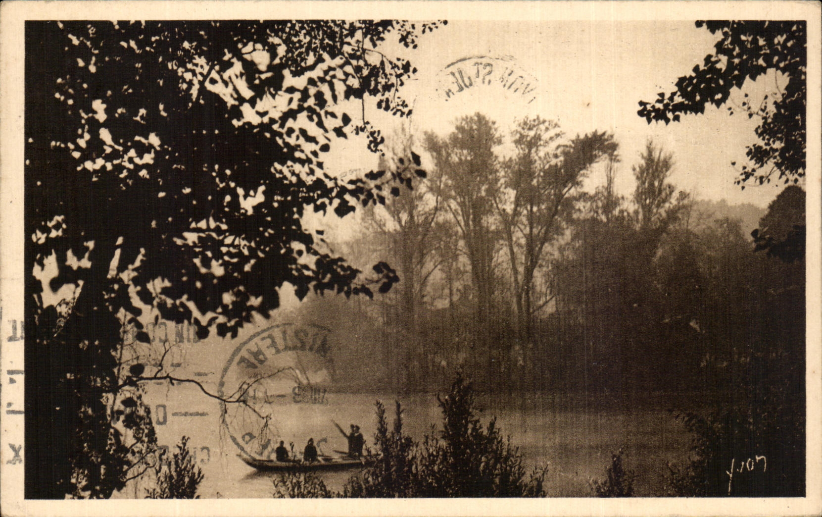 CPA Lyon Lake of the Park of the Gold Head