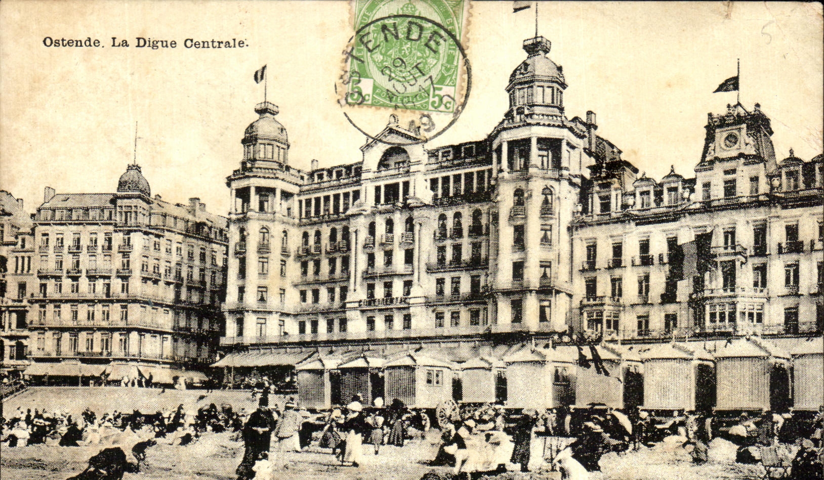 CPA Ostend the Central Dam