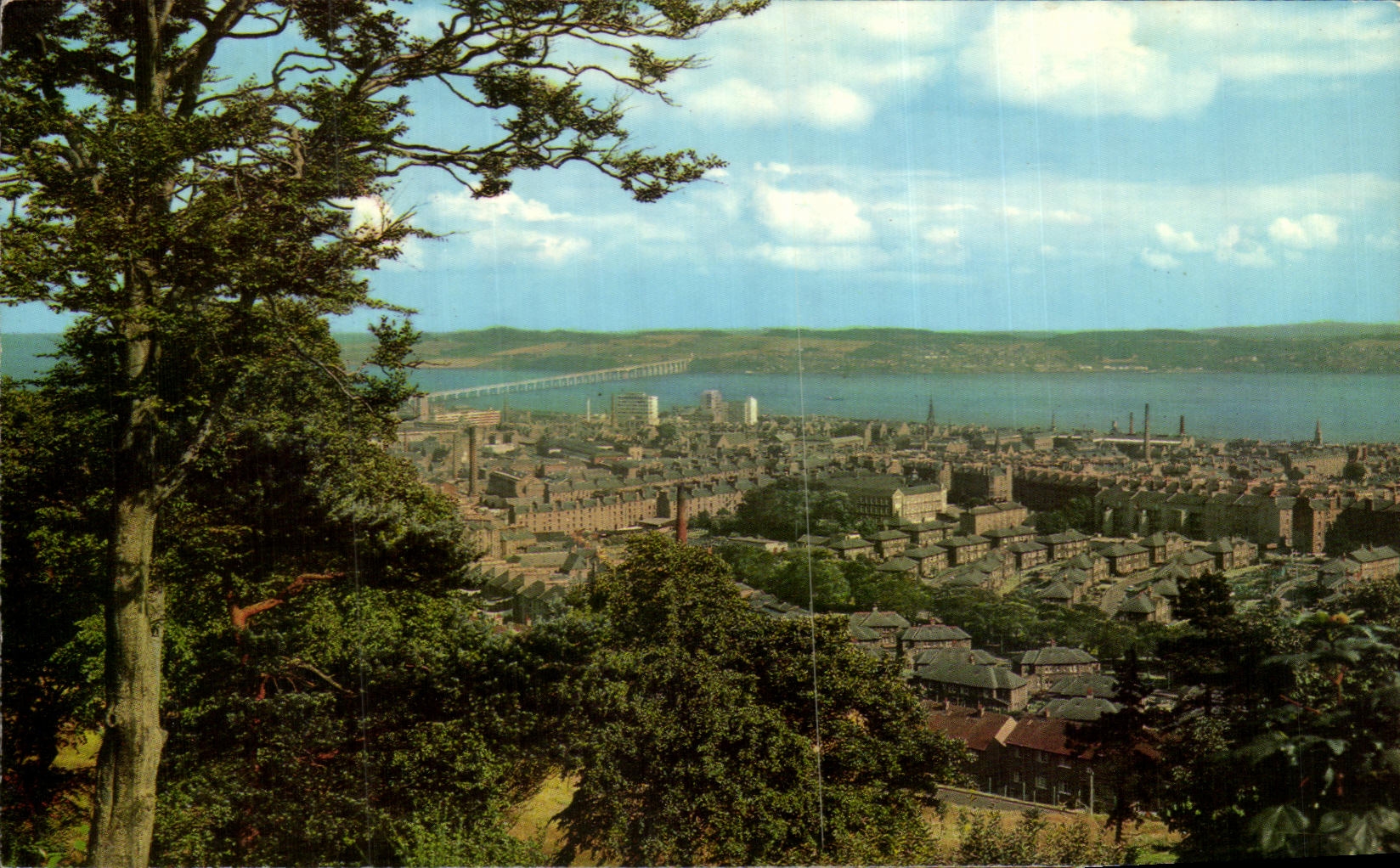 MODERN CARD Dundee From Balgay Hill