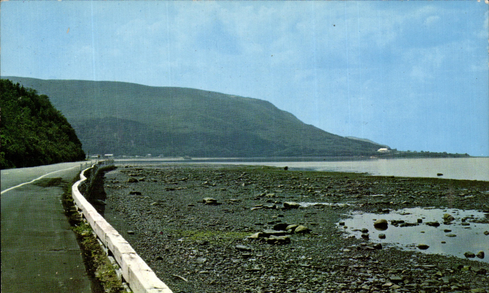 CPA Riviere has Northern Claude Gaspe Quebec Vue De Route Of Gaspesie In Approches De Riviere has Claude Et De Mont St