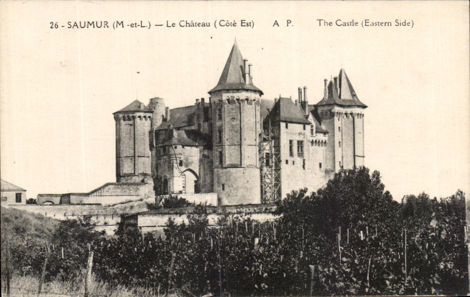 CPA Saumur Le Chateau 