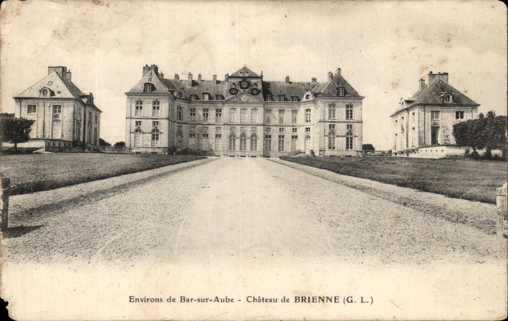 CPA Surroundings of Bar On Paddle Castle of Brienne