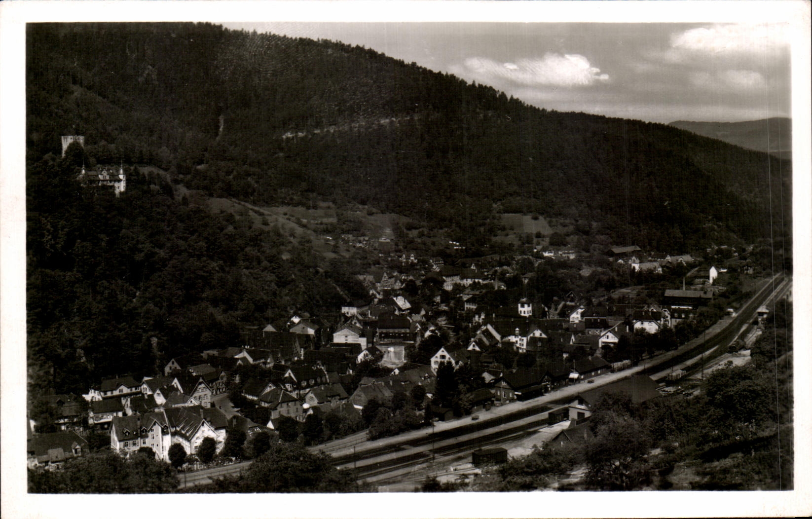 CPA Luftkurort Hornberg Gesamtansicht