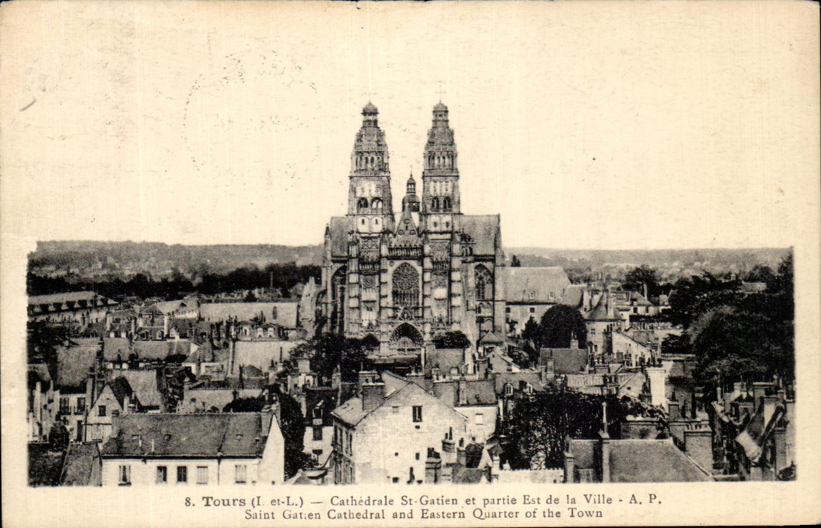 CPA Tours La Cathedrale St Gatien
