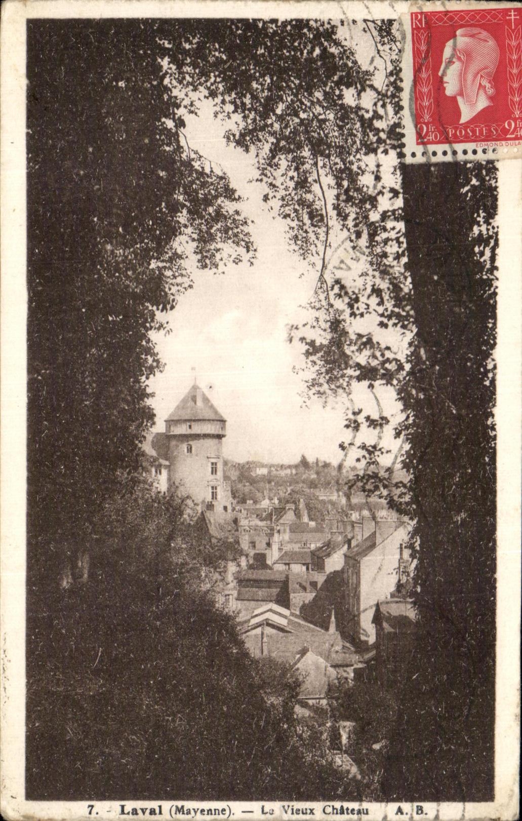 CPA Laval el castillo viejo